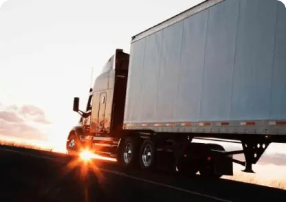 16-wheeler truck on highway