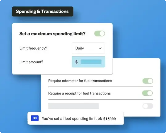 Spending and Transactions illustration